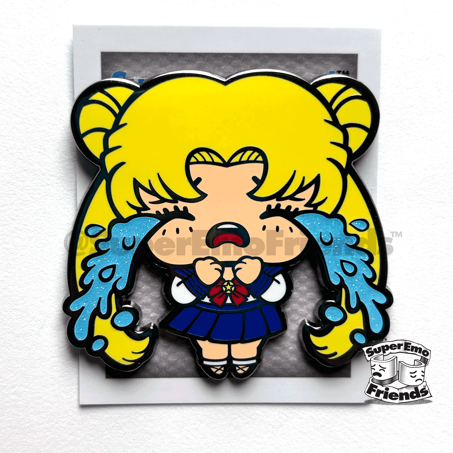 SuperEmo Usagi Enamel Pin – SuperEmoFriends