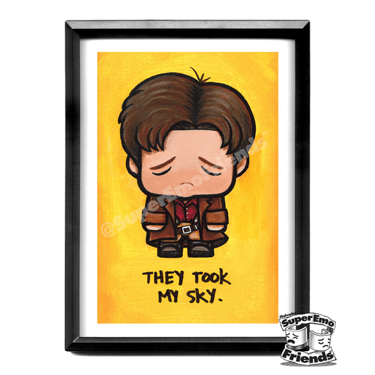 SuperEmoMalky Framed 5x7 Print