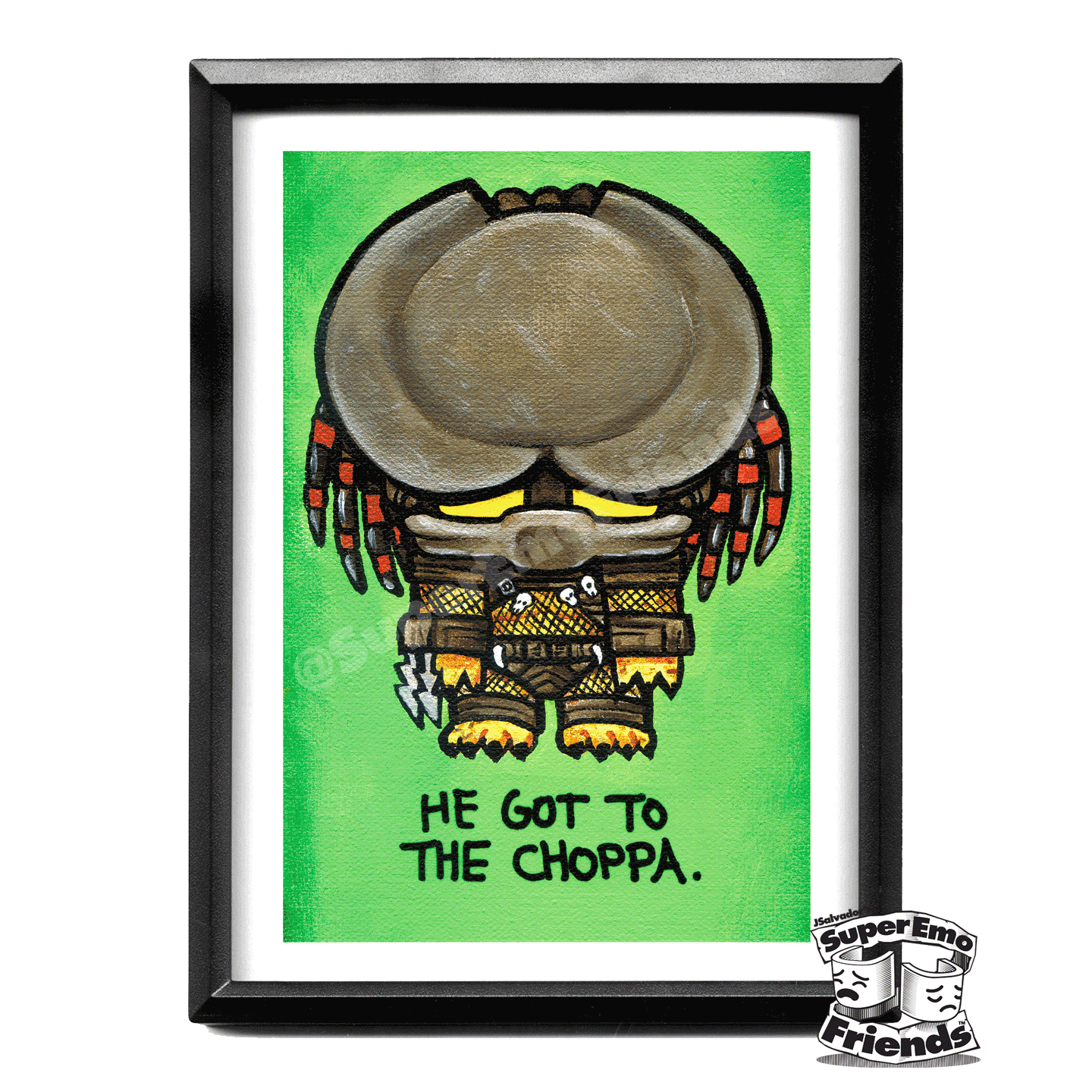 SuperEmoPweddy Framed 5x7 Print