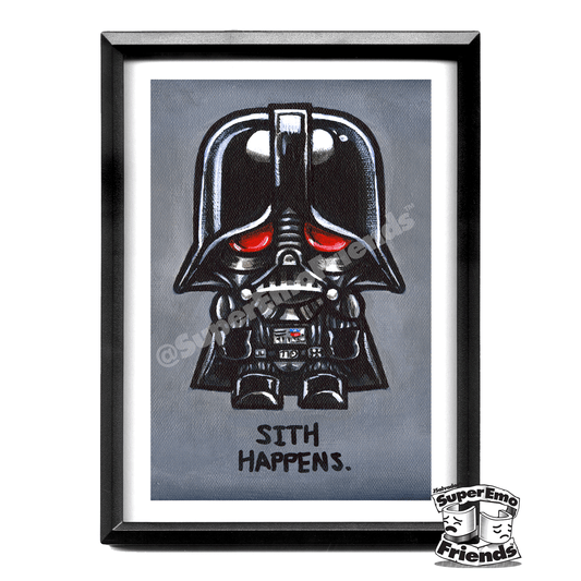 SuperEmoSithy Framed 5x7 Print