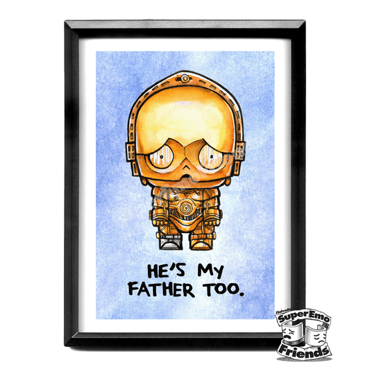 SuperEmoThweepio Framed 5x7 Print