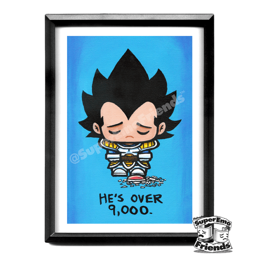 SuperEmoVeggies Framed 5x7 Print