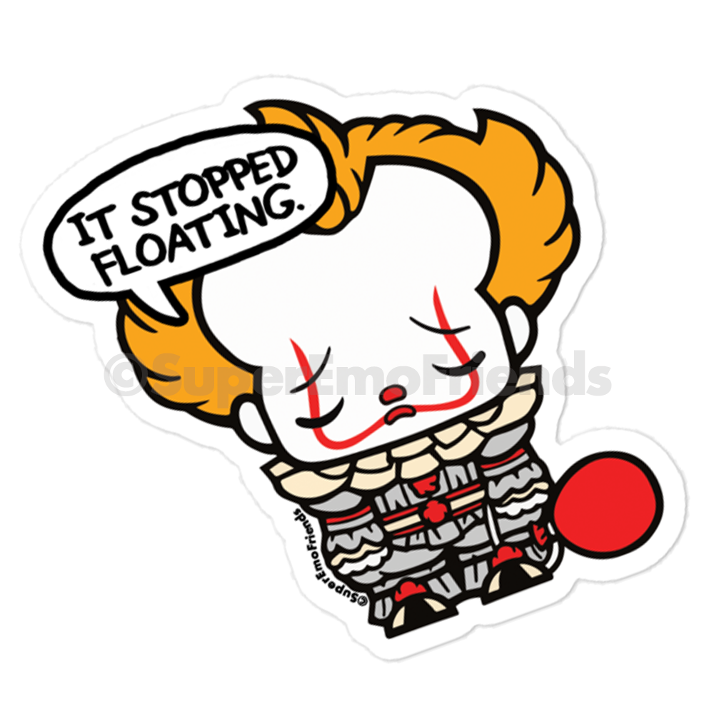 SuperEmo Pennywhy sticker