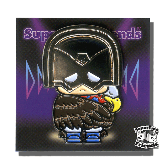 SuperEmoHugmaker Enamel Pin