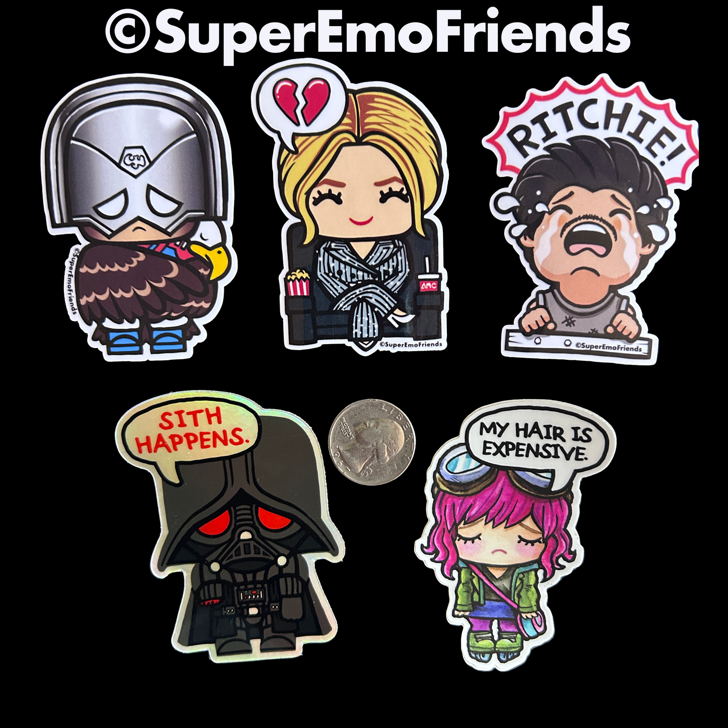 SuperEmo Sticker Packs