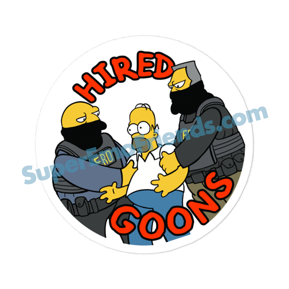 Hired Goons Sticker