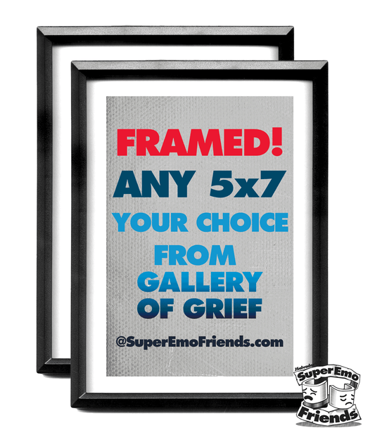 YOU CHOOSE! ANY 2 Framed 5x7 Prints
